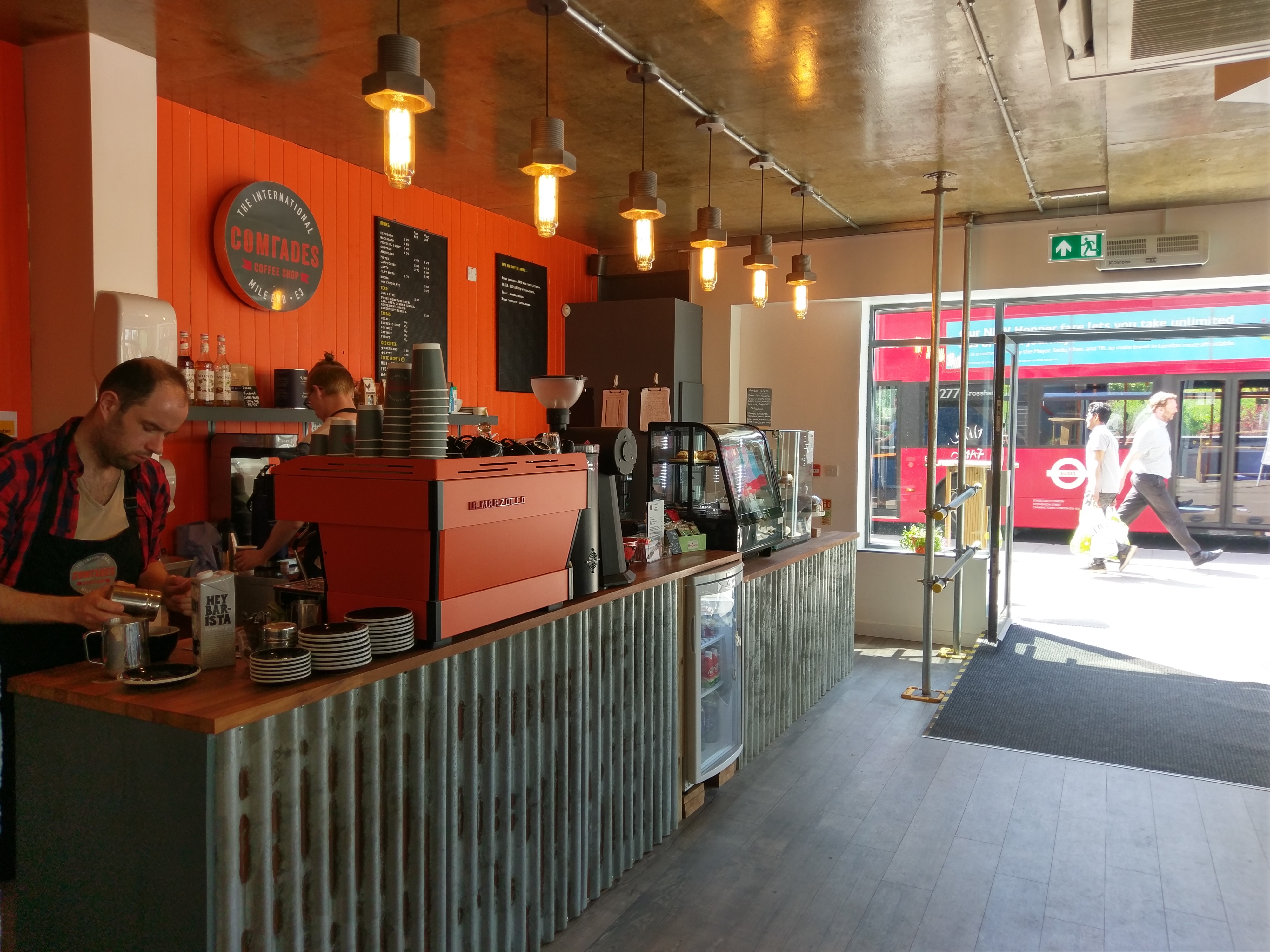 International Comrades coffee shop